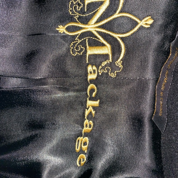 Authentic Mackage Women’s Wool & Leather Long Coat Size XS - Picture 7 of 10